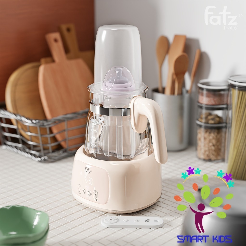 Máy đun Và Hâm Nước Pha Sữa điều Khiển Từ Xa Thông Minh Fatz Baby Quick 16 Plus FB3508HB