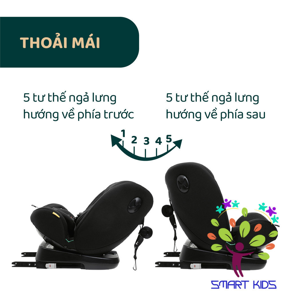 Ghế Ngồi ô Tô Từ Sơ Sinh Chicco Unico Evo I-Size Classic Black