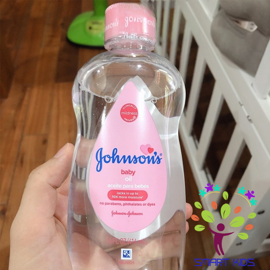 Dầu Mát Xa Dưỡng Ẩm Johnson's Baby Làm Mềm Da - Johnson's Baby Oil Pink 200ml
