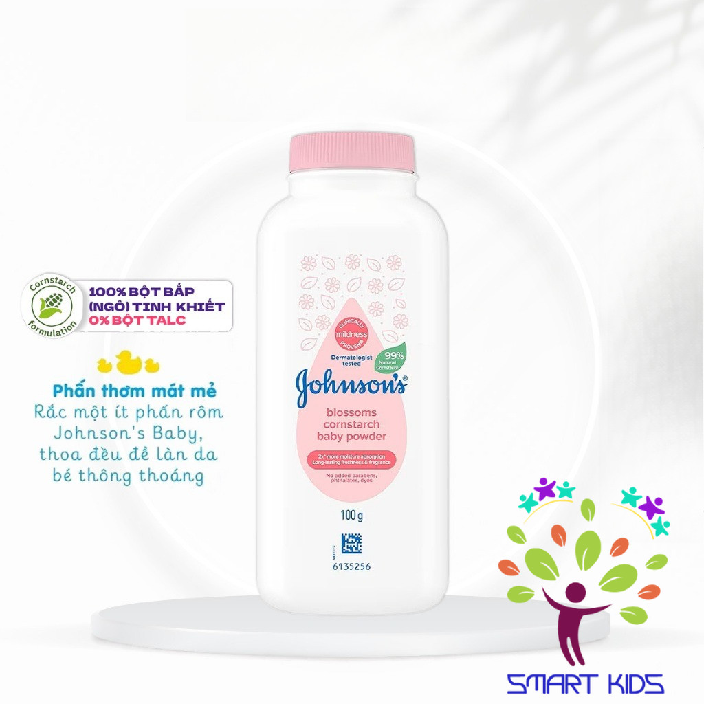 Phấn Rôm Johnson's Baby Powder Khô Thoáng Mềm Mịn - Phấn Thơm Johnson Baby Baby Powder 100g 200g 500g