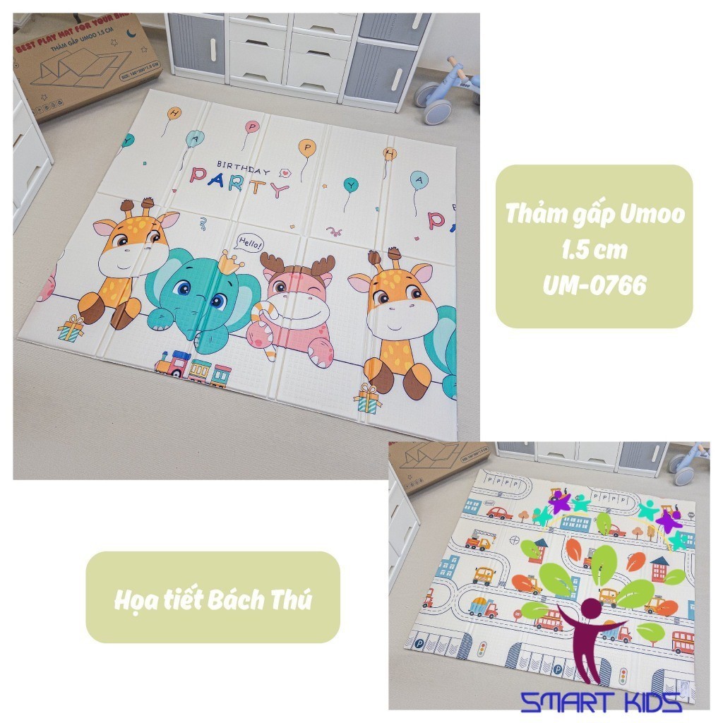 Thảm gấp Umoo Thảm cuộn Umoo