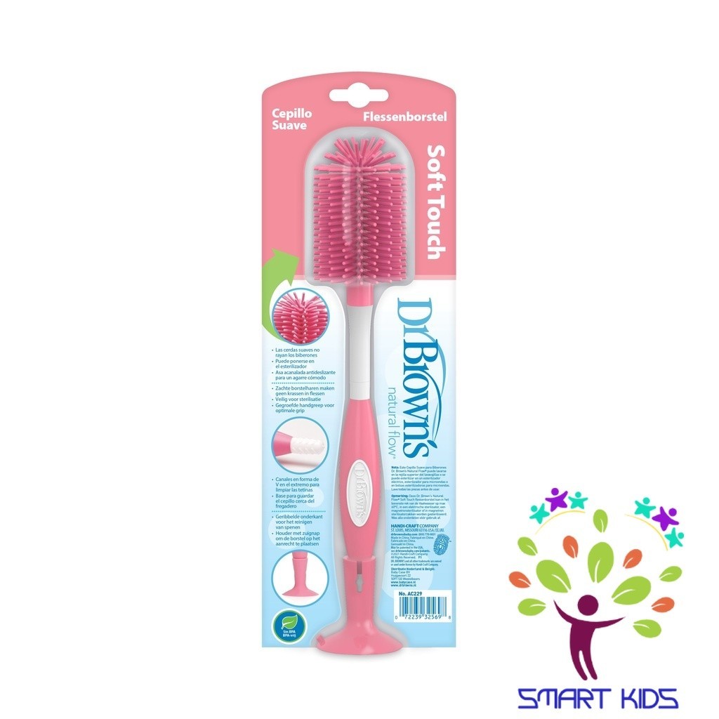 Cọ Bình sữa silicon siêu mềm Dr Brown's