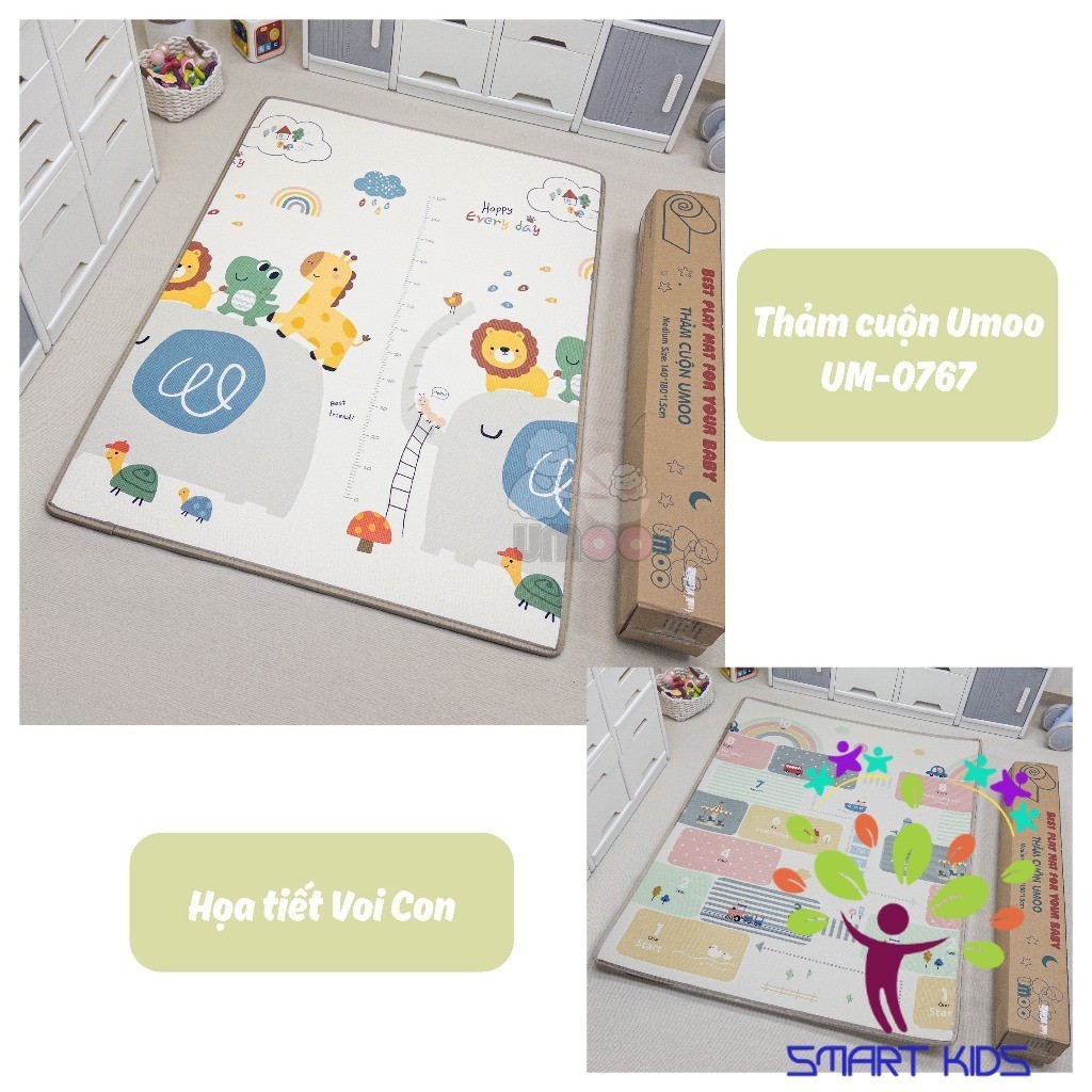 Thảm gấp Umoo Thảm cuộn Umoo
