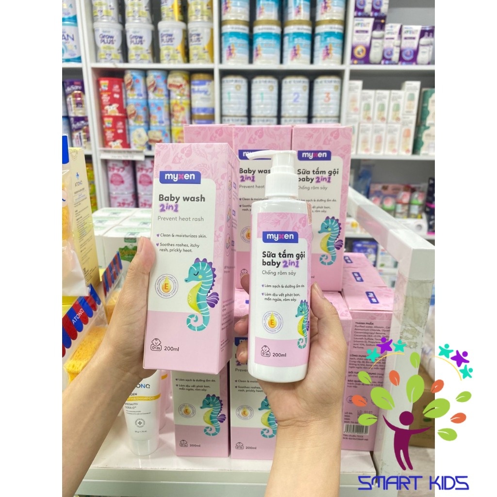 Sữa Tắm Gội Baby 2in1 MYXEN  200ml