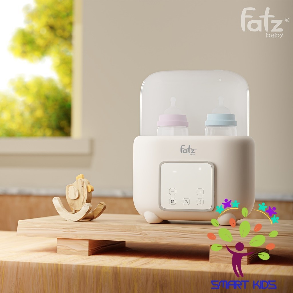Máy Hâm Sữa Và Tiệt Trùng điện Tử 2 Bình Fatz Baby Duo 10 FB3211BK