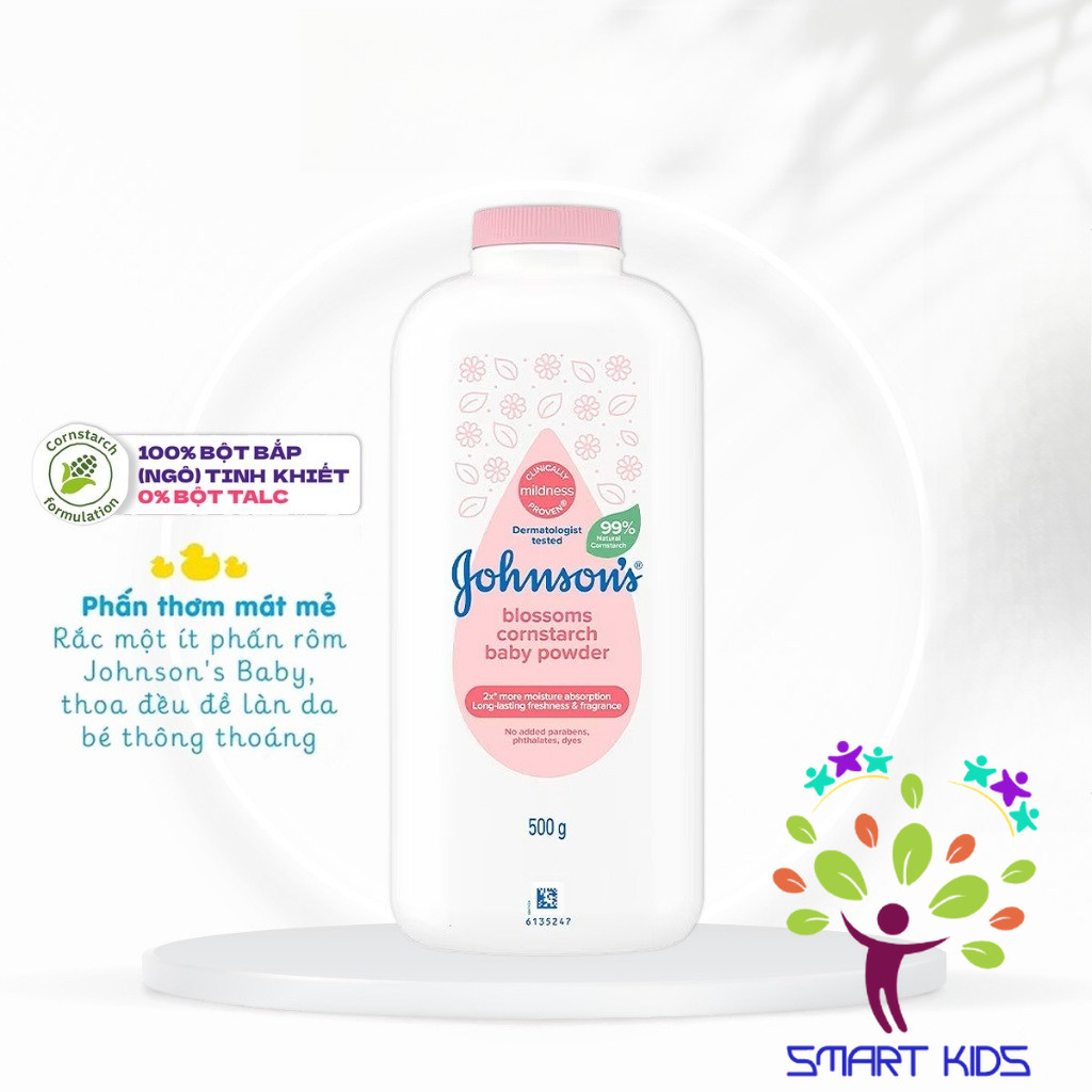 Phấn Rôm Johnson's Baby Powder Khô Thoáng Mềm Mịn - Phấn Thơm Johnson Baby Baby Powder 100g 200g 500g