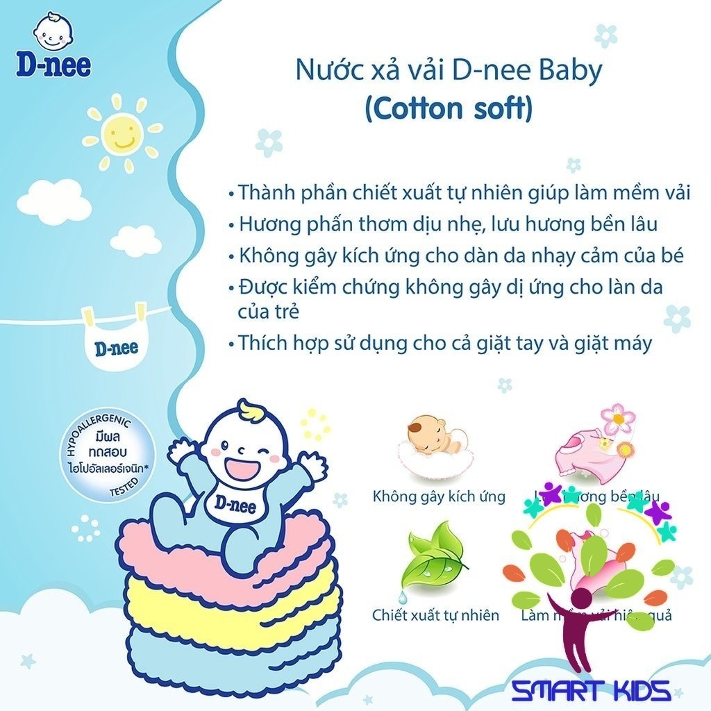NƯỚC XẢ VẢI DNEE 2800ML THÁI LAN Chính hãng