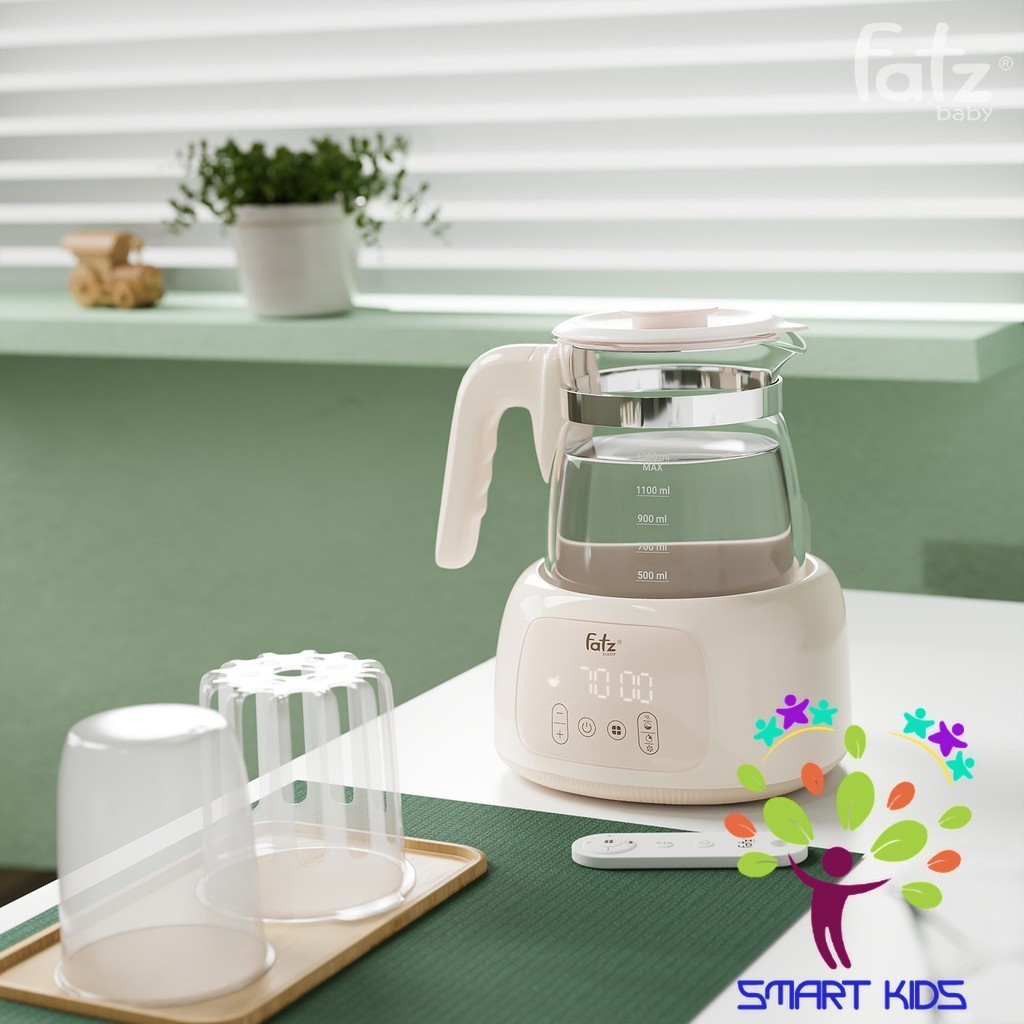 Máy đun Và Hâm Nước Pha Sữa điều Khiển Từ Xa Thông Minh Fatz Baby Quick 16 Plus FB3508HB