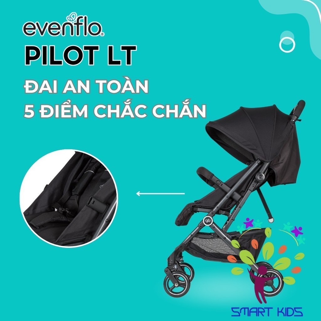 Xe đẩy Evenflo Pilot LT Ultra Compact