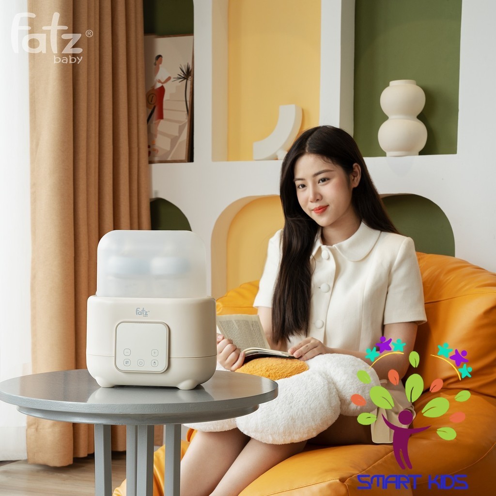 Máy Hâm Sữa Và Tiệt Trùng điện Tử 2 Bình Fatz Baby Duo 10 FB3211BK