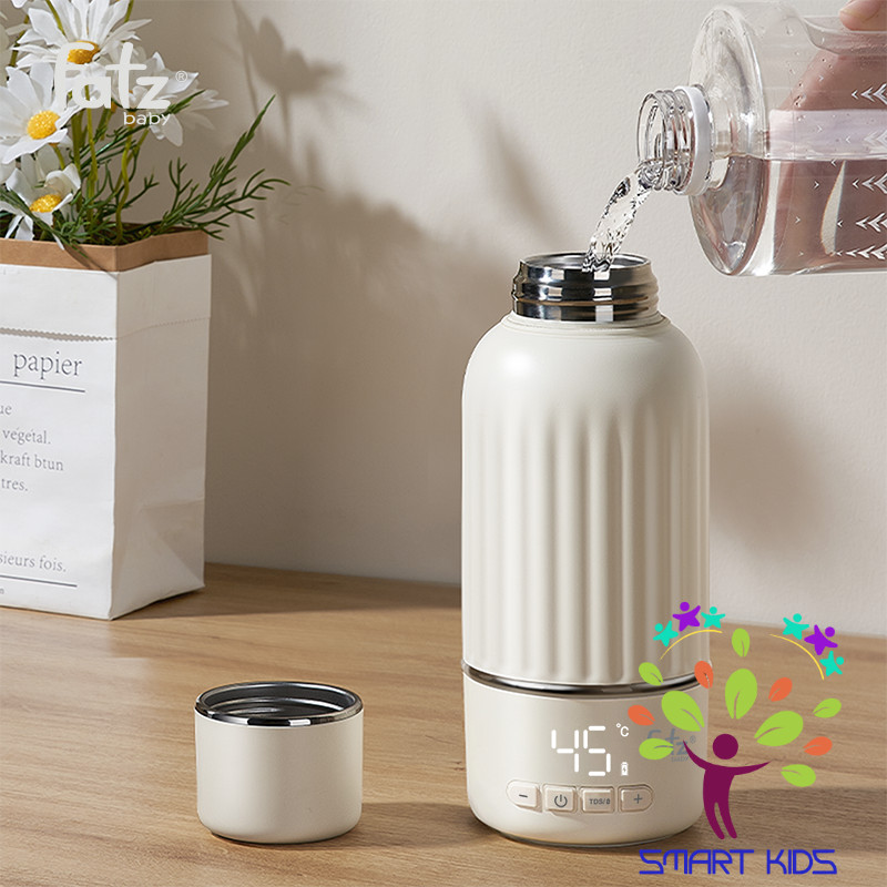 Bình Hâm Và đo độ Tinh Khiết Nước Pha Sữa Di động Fatz Baby Mini Smart 9 FB3873BT