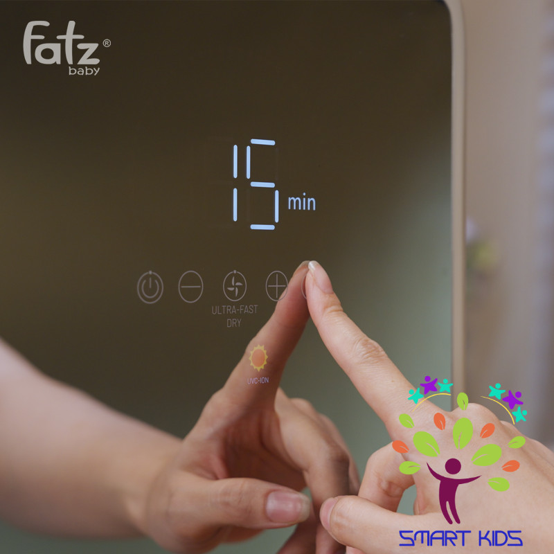 Máy Tiệt Trùng Sấy Khô Khử Mùi UVC-LED Công Nghệ Nano Plasma Ion Fatz Baby PLASMAX 9 FB4821RS