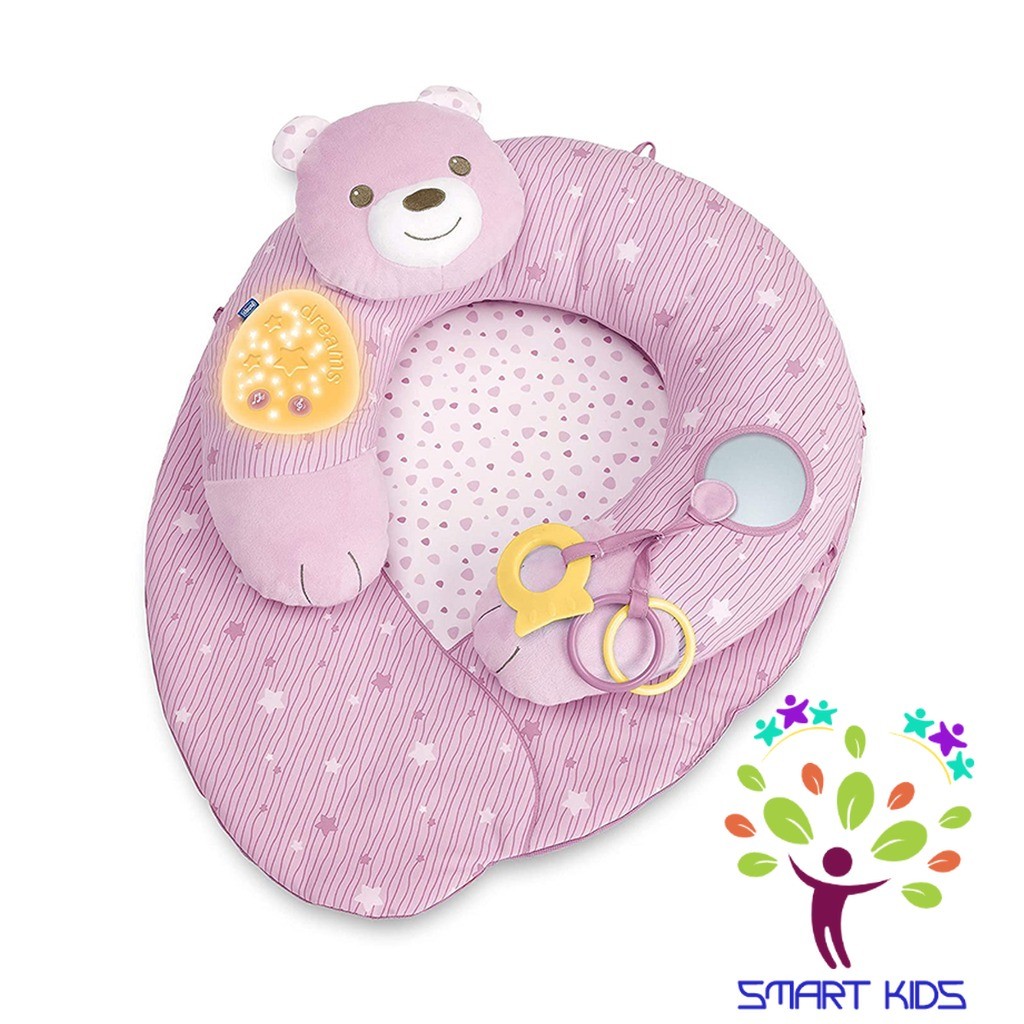 Gối chữ C đa năng phát nhạc Chicco