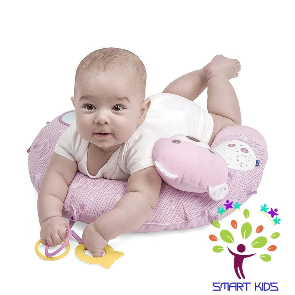 Gối chữ C đa năng phát nhạc Chicco