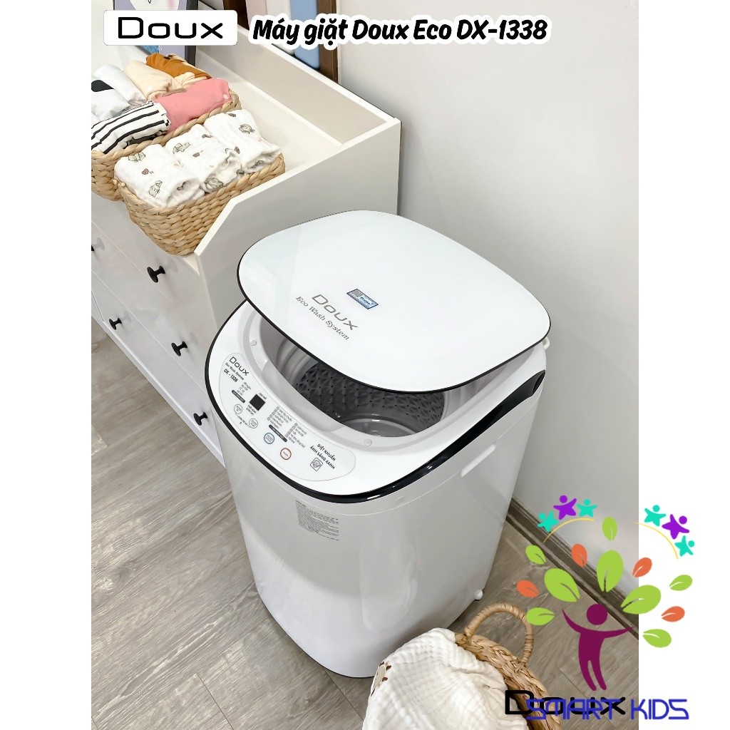 Máy Giặt Mini Doux Eco DX-1338 - Chế Độ Vắt Khô - Trọng Lượng Giặt 3kg