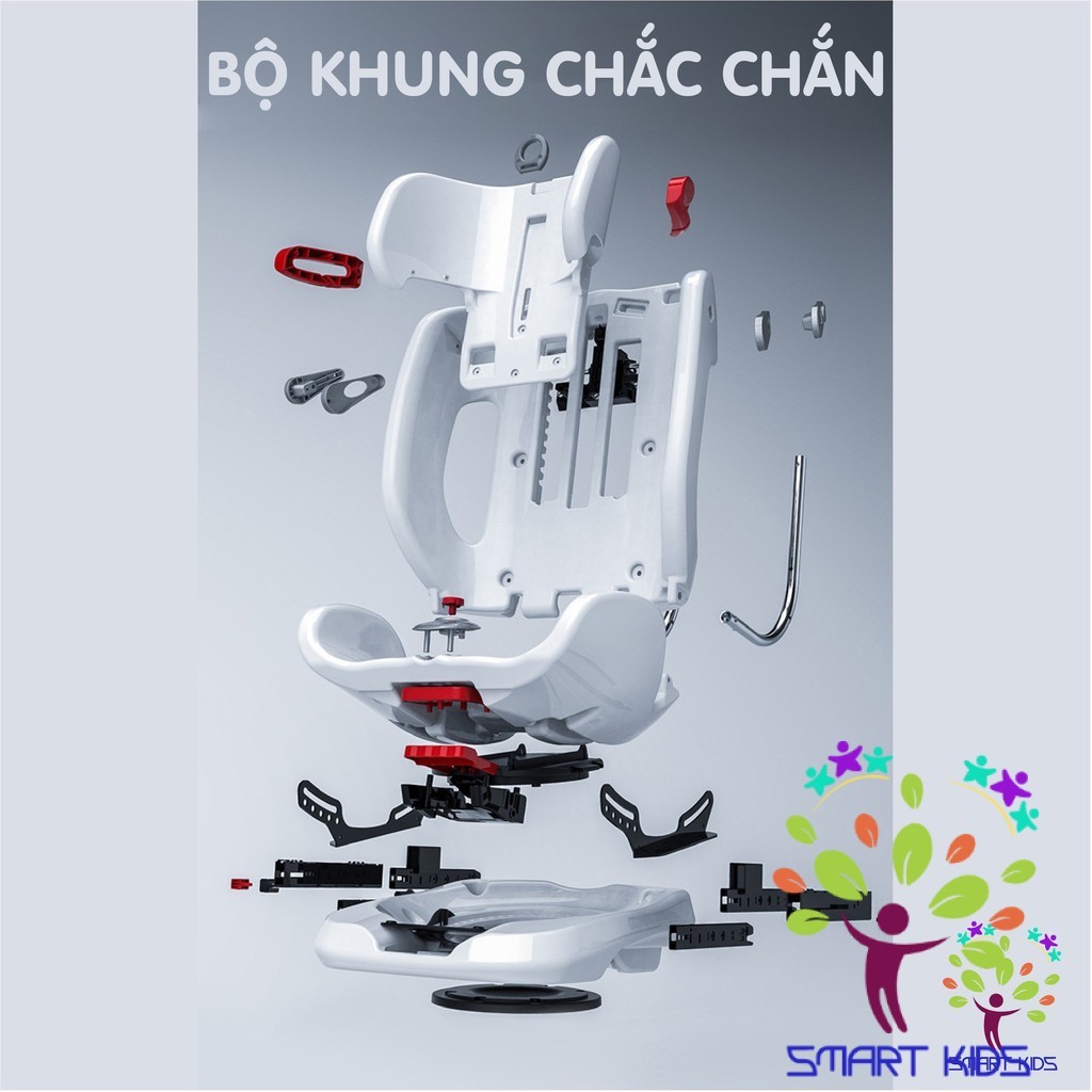Ghế Ngồi Ô Tô Trẻ Em Doux Dx-1131 DX-1336 Quay 360 Độ Isofix