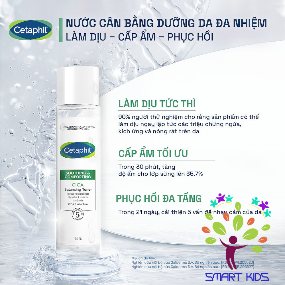 Nước Cân Bằng Phục Hồi Và Nuôi Dưỡng Da Cetaphil Soothing & Comforting Cica Balancing Toner 150ml