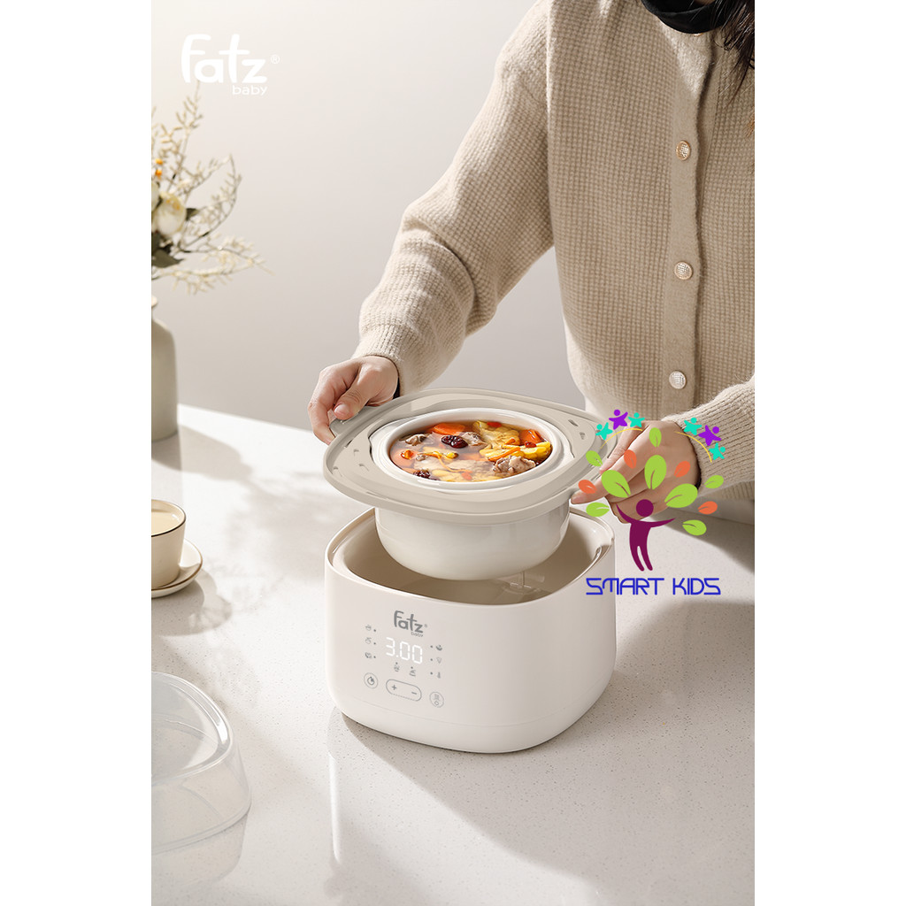 Nồi nấu chậm hấp hầm đa năng 8 trong 1 fatz baby Stew 5 Extra FB9115TL