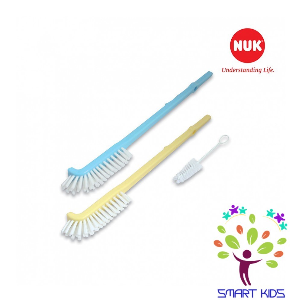 (Chính Hãng) Bộ chổi cọ bình sữa NUK Deluxe