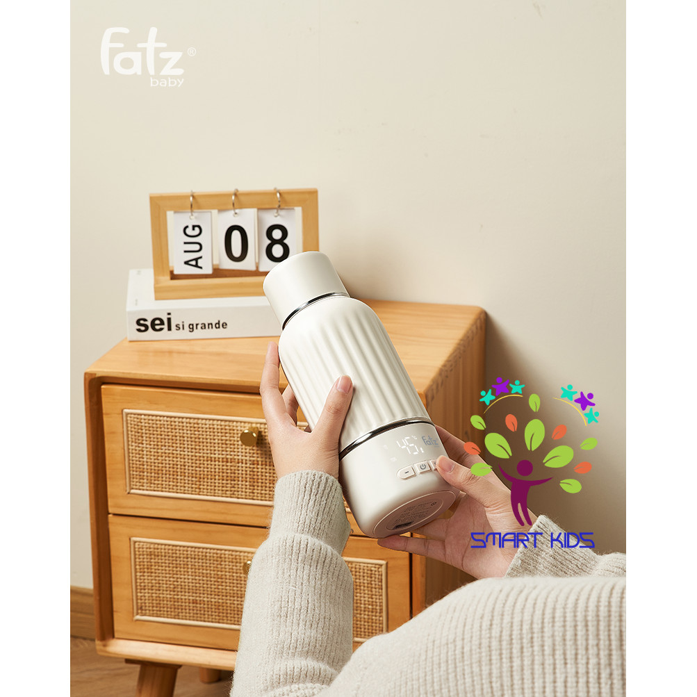 Bình Hâm Và đo độ Tinh Khiết Nước Pha Sữa Di động Fatz Baby Mini Smart 9 FB3873BT