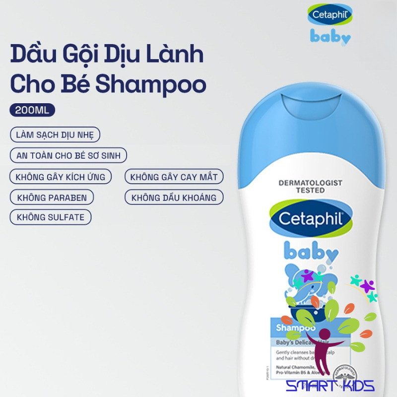 Dầu Gội Dịu Lành Cetaphil Baby Shampoo 200ML