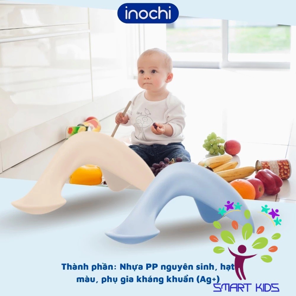 Thìa ăn dặm cho bé Amori INOCHI (Thìa Cong) dành cho bé