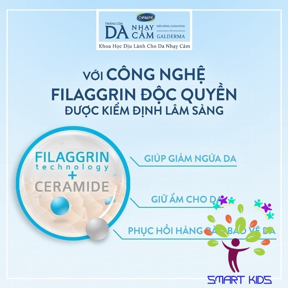 Sữa Tắm Dưỡng ẩm Dịu Lành Cho Viêm Da Cơ địa Cetaphil Pro Ad Derma Wash 295ML