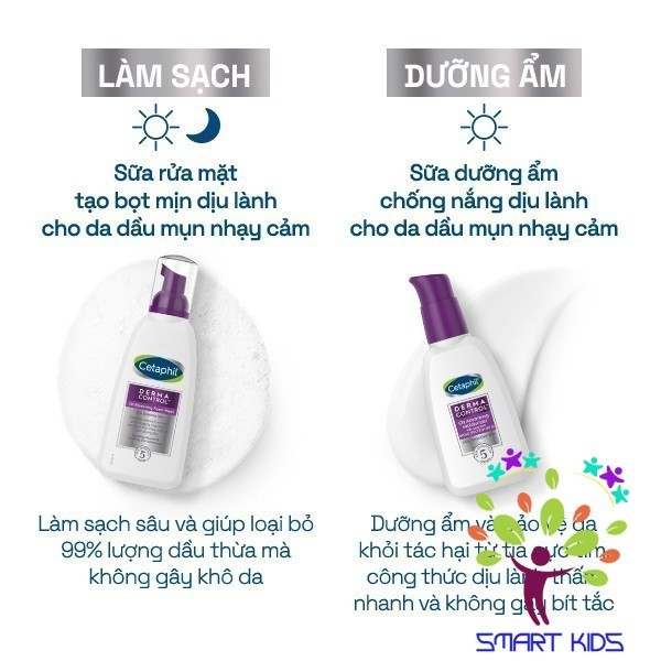 Sữa Rửa Mặt Cho Da Dầu Mụn Nhạy Cảm Cetaphil Pro Acne Prone Oil Control Foam Wash 236ml