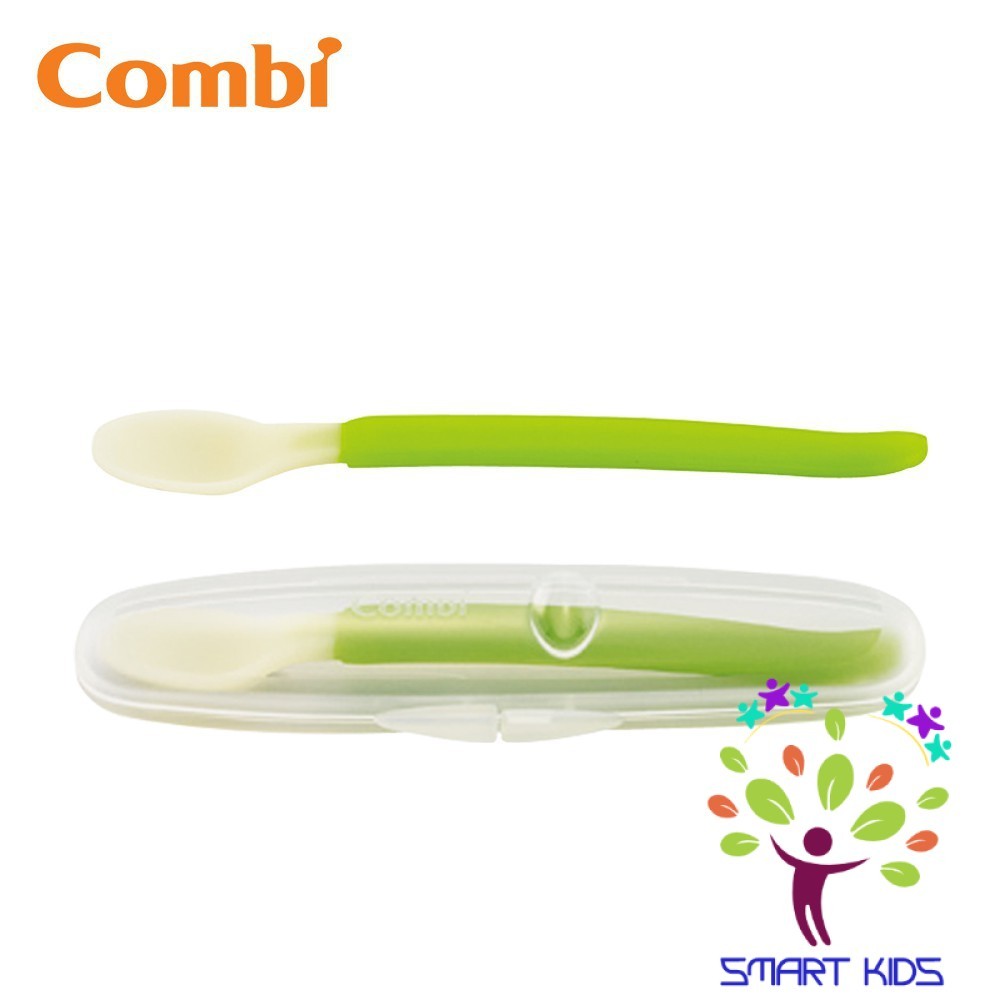 Thìa ăn Combi kèm hộp Combi Nhật Bản