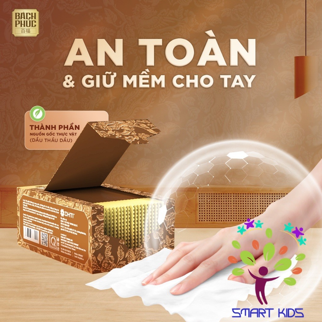 Khăn Lau Ban Thờ Bách Phúc, Khăn ướt Bao Sái Lau Ban Thờ Mùi Hương Trầm Và Hương Quế Sản Phẩm Mamamy