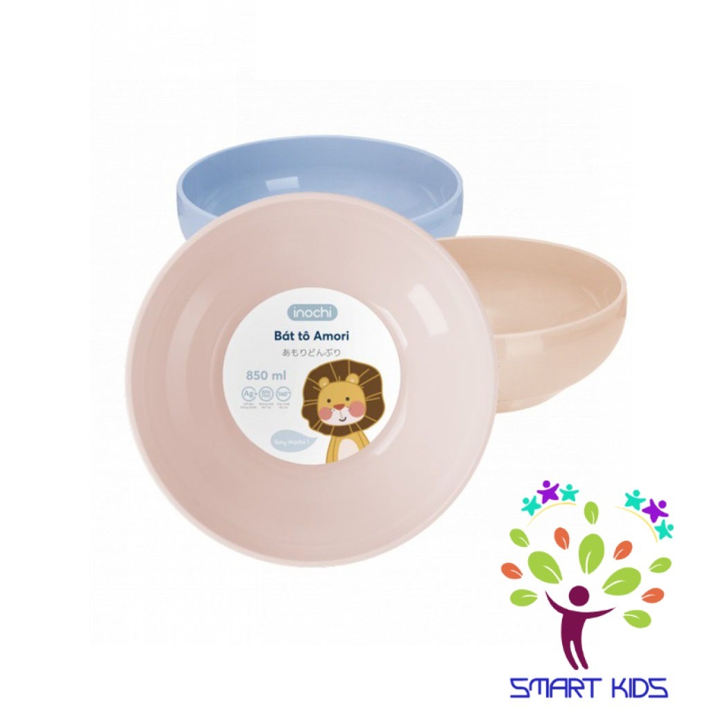 Bát ăn dặm Inochi Amori 415 850ml Bền, đẹp và an toàn cho bé, thân thiện với môi trường