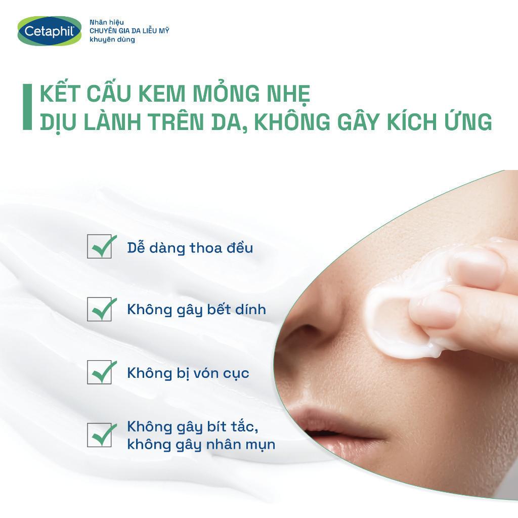 Kem Dưỡng ẩm Và Phục Hồi Chuyên Sâu Cetaphil Soothing and Comforting Cica Calming Face Cream 45ml