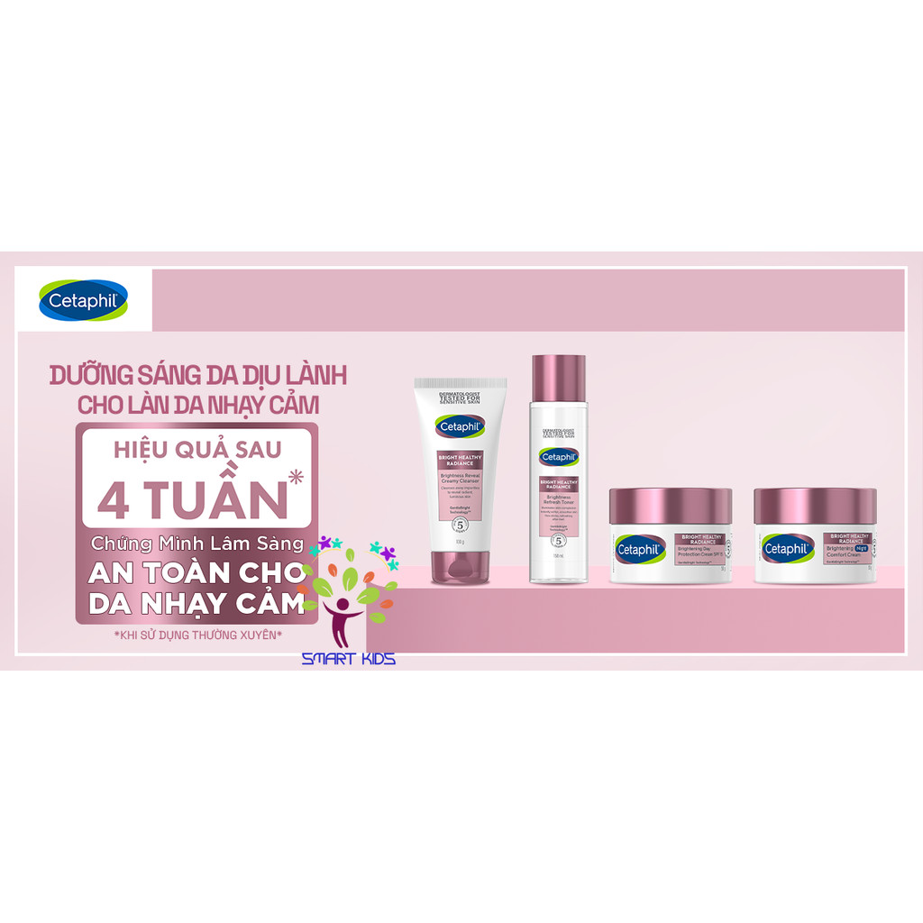 Sữa Rửa Mặt Làm Sáng Da Nhạy Cảm Cetaphil Bright Healthy  Radiance Cleanser 100G