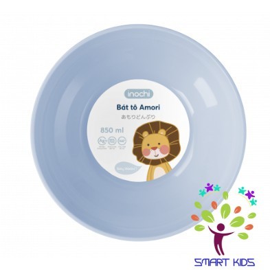 Bát ăn dặm Inochi Amori 415 850ml Bền, đẹp và an toàn cho bé, thân thiện với môi trường