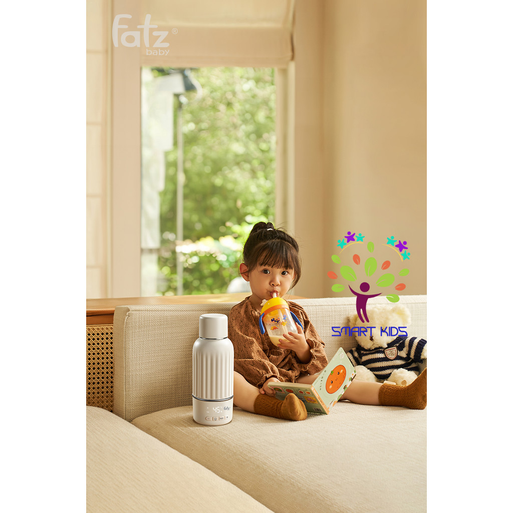 Bình Hâm Và đo độ Tinh Khiết Nước Pha Sữa Di động Fatz Baby Mini Smart 9 FB3873BT