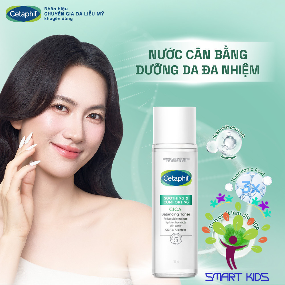 Nước Cân Bằng Phục Hồi Và Nuôi Dưỡng Da Cetaphil Soothing & Comforting Cica Balancing Toner 150ml