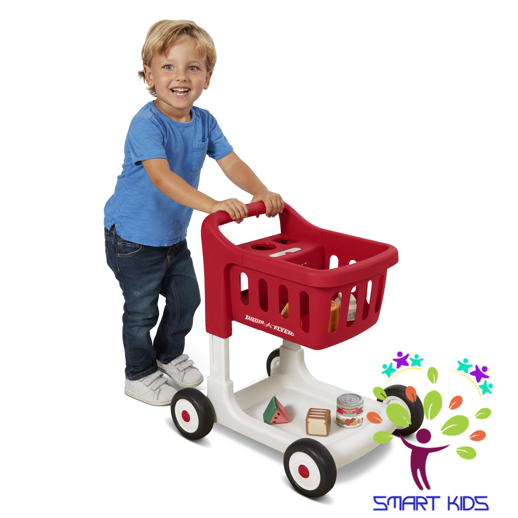 Xe đồ chơi trẻ em Radio Flyer Scan & Sort Shopping Cart with Lights & Sounds
