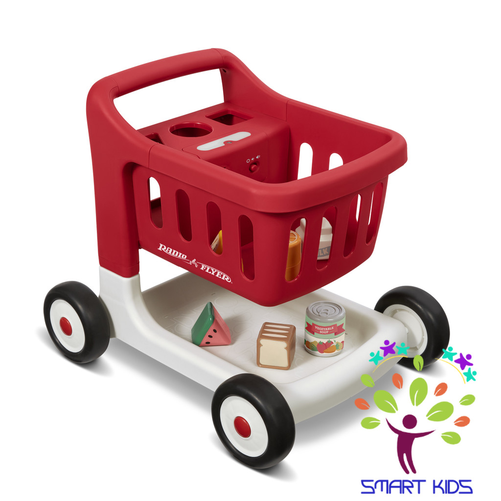 Xe đồ chơi trẻ em Radio Flyer Scan & Sort Shopping Cart with Lights & Sounds