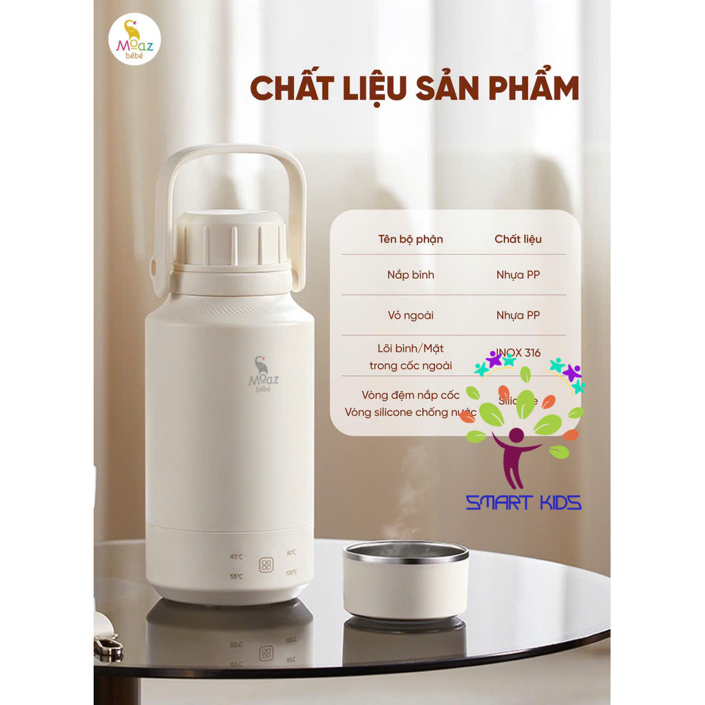 Bình đun nước du lịch Moaz BéBé MB-107