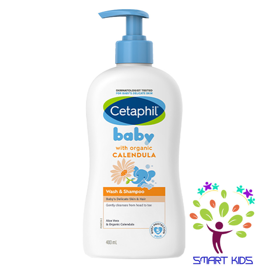 Sữa Tắm Gội Tinh Chất Hoa Cúc Hữu Cơ Cetaphil Baby Calendula