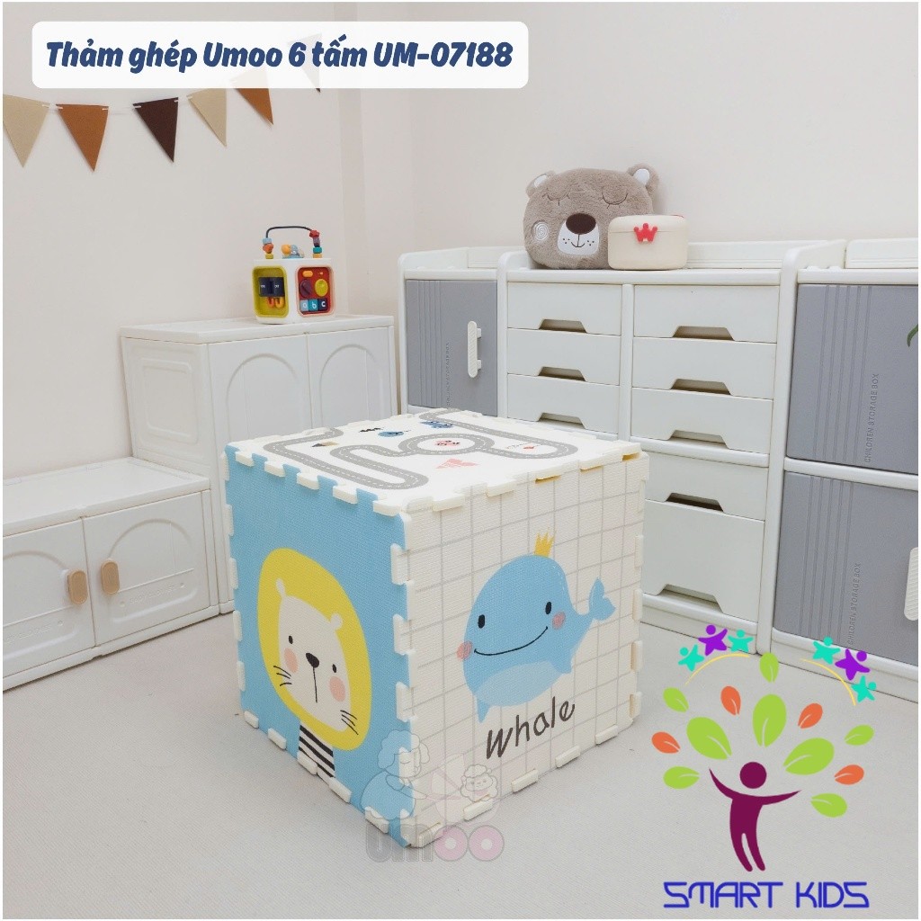 Thảm Ghép Umoo 6 Tấm Và 9 Tấm 1,5 cm UM-07188 UM-07189