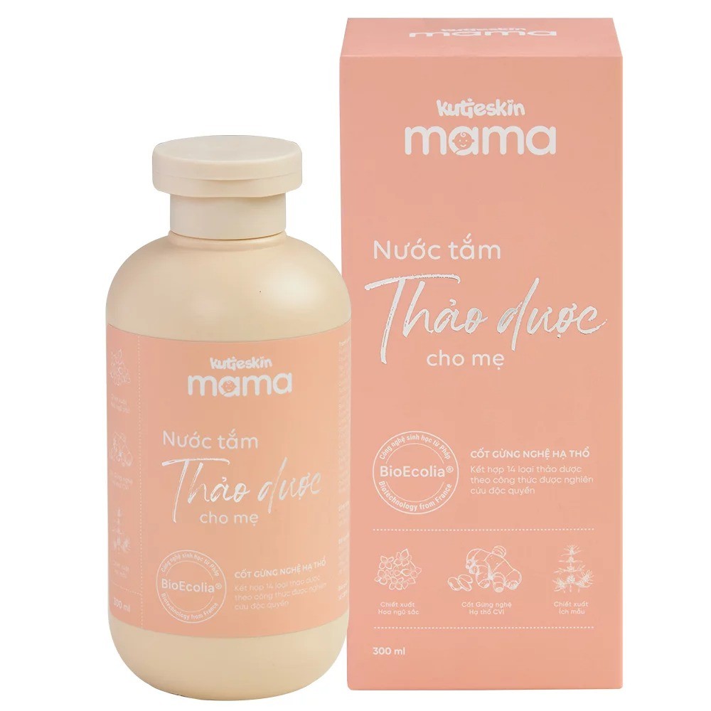 Nước Tắm Thảo Dược Cho Mẹ KUTIESKIN Mama