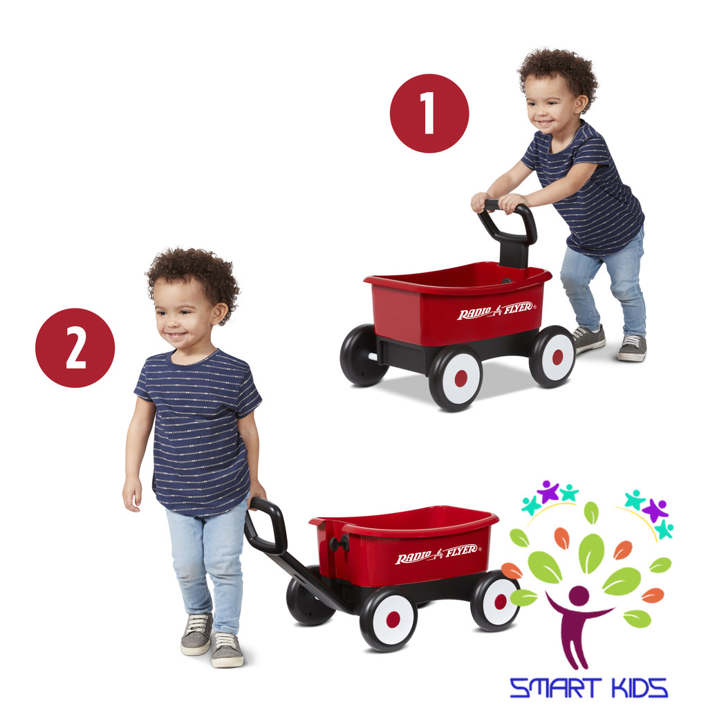 Xe đồ chơi trẻ em Radio Flyer Push & Play Walker Wagon