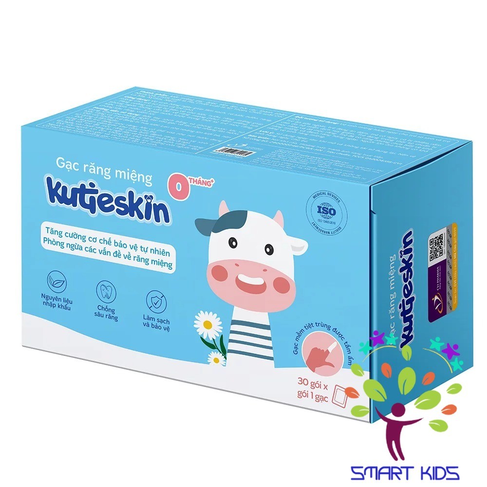Gạc Răng Miệng KUTIESKIN Hộp 30 Gói