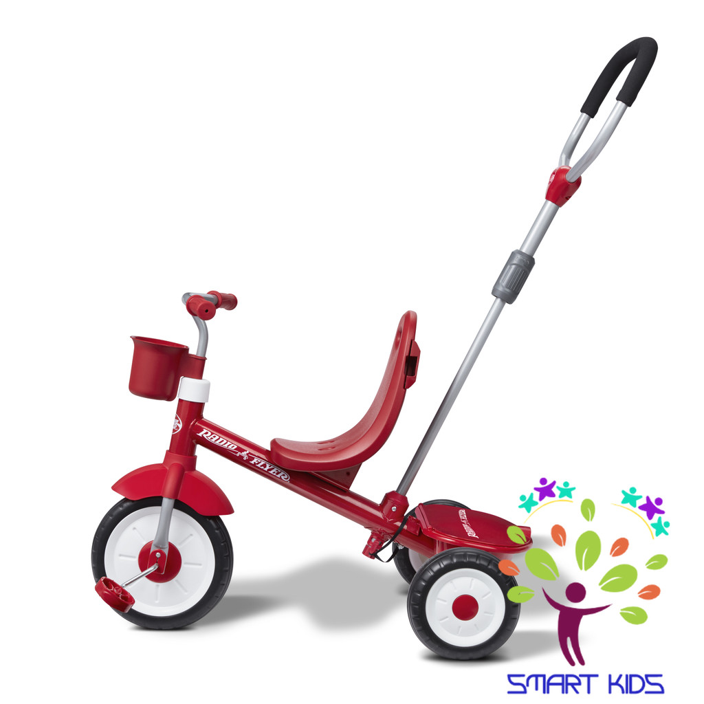 Xe đạp ba bánh trẻ em Radio Flyer 4-in-1 Stroll 'N Trike