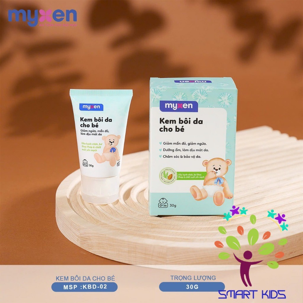 Kem Bôi Da Cho Bé MYXEN 30g
