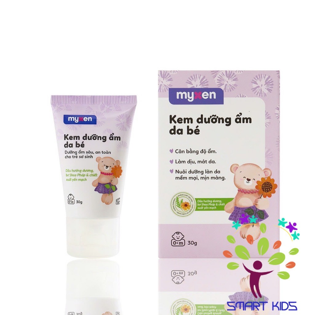 Kem Dưỡng Ẩm Da Bé MYXEN 30g