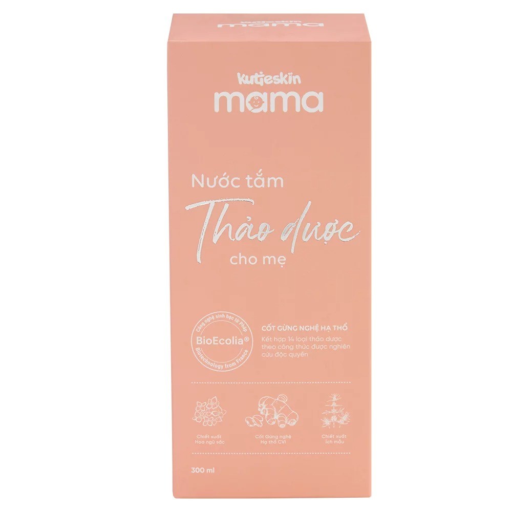 Nước Tắm Thảo Dược Cho Mẹ KUTIESKIN Mama