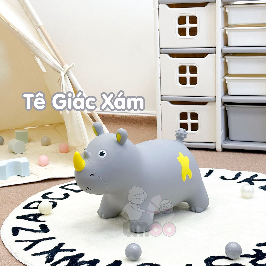 Thú Nhún Cho Bé Umoo Kèm Bơm UM-10152