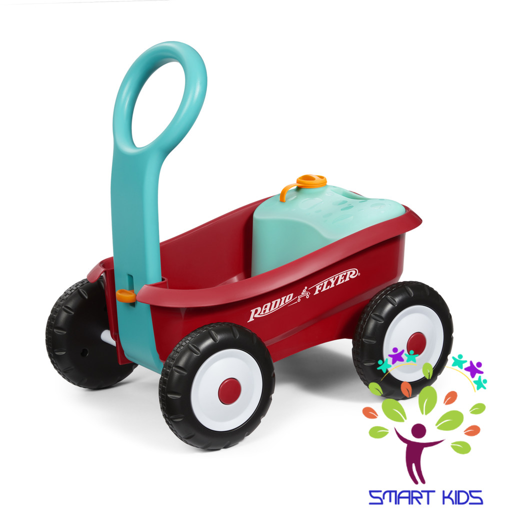 Xe đồ chơi thả bong bóng Radio Flyer Bubble Buddy Walker Wagon